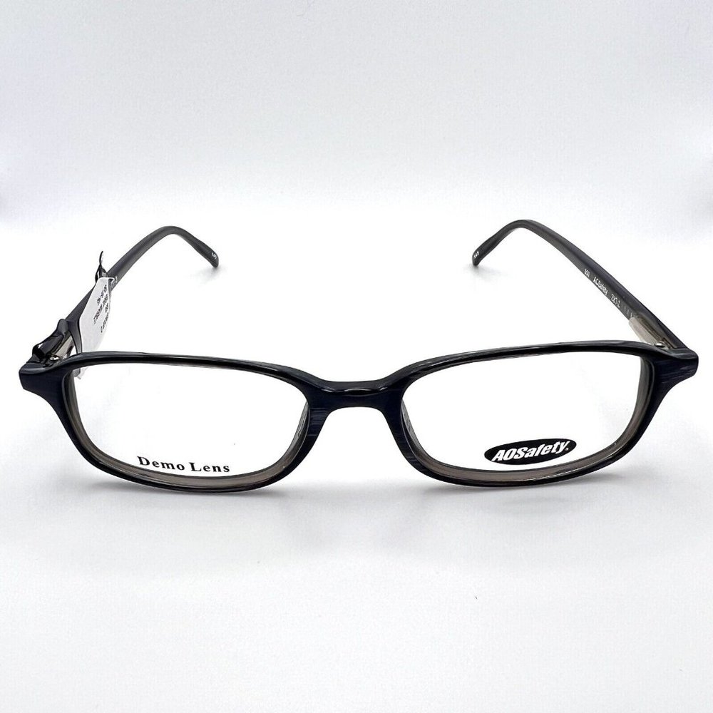 AOSafety 650 D Safety Eyeglass Sunglass Frames Flex Z87-2Z Gray Marble 50-16-145